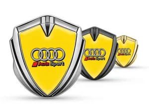 Audi Individuelles Kotflügel Abzeichen Pro Stil Edelstahl